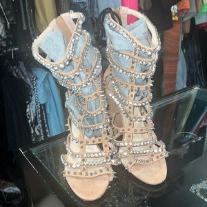 Jennifer Le heeled sandals